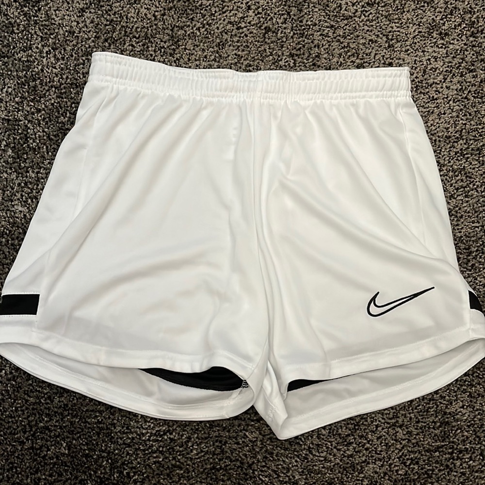 Nike Dri-Fit white shorts